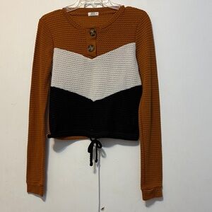 Women's Colorblock Knit Top